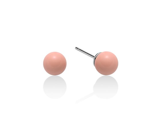Orecchini Miluna Donna Terra E Mare in Argento Corallo PER2407 - PER2407
